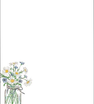 Great Papers! Mason Daisies Letterhead Stationery, 8.5" x 11", 80 count, Inkjet and Laser Printer Compatible (2020147)"